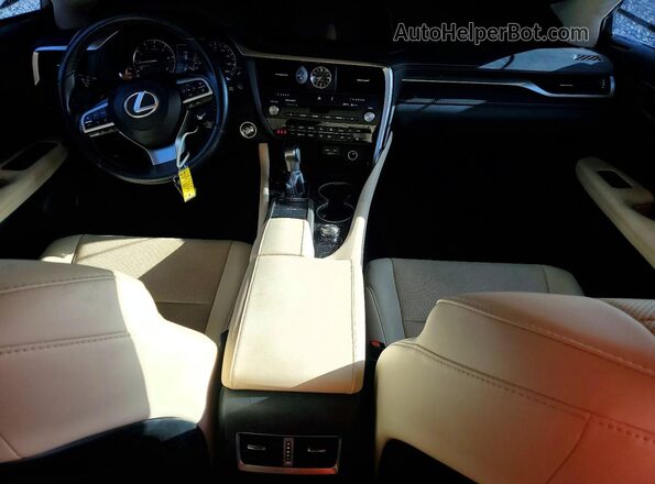 2T2AZMAA8NC234615 2022 LEXUS RX Blue წინა პანელის ხედი