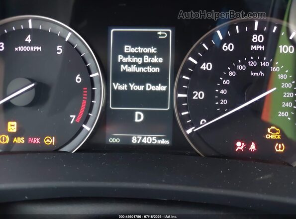 2T2AZMAA9LC157461 2020 LEXUS RX 350 Gray Widok wnętrza 360 stopni