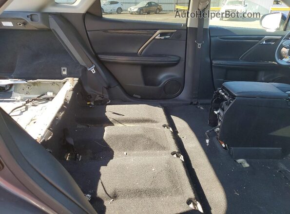 2T2AZMDA0MC285908 2021 LEXUS RX Gray Հետևի նստատեղերի տեսք