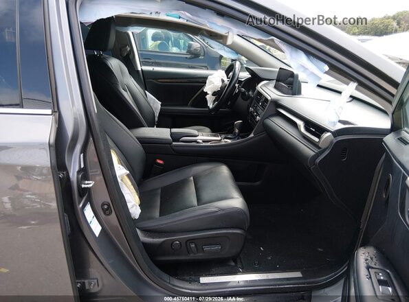 2T2AZMDA3NC317302 2022 LEXUS RX 350 Gray Widok wnętrza z przodu