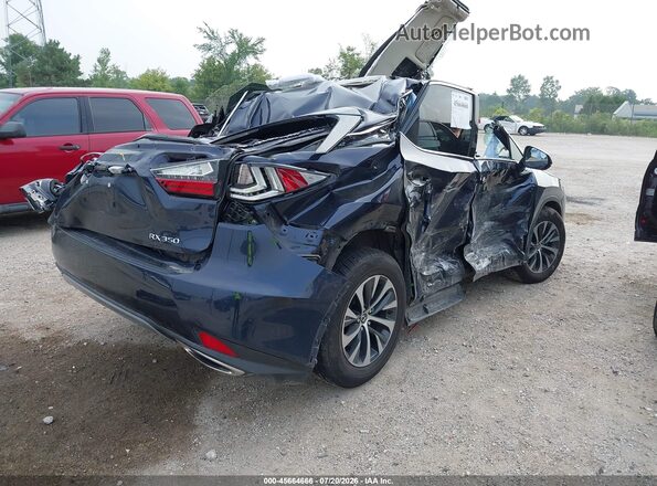 2T2AZMDA5MC296418 2021 LEXUS RX 350 Blue Задня права чверть