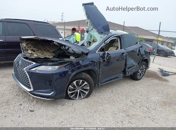 2T2AZMDA5MC296418 2021 LEXUS RX 350 Blue Передня ліва чверть