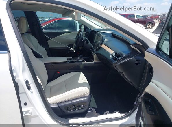 2T2BAMBA0SC057919 2025 LEXUS RX 350 White Widok wnętrza z przodu