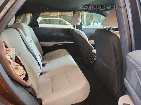 2T2BAMBA1SC053927 2025 LEXUS RX Charcoal Rear interior view