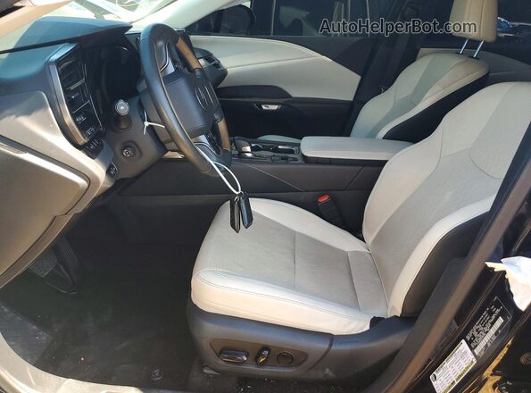 2T2BAMBA2PC001584 2023 LEXUS RX Black Widok wnętrza z przodu