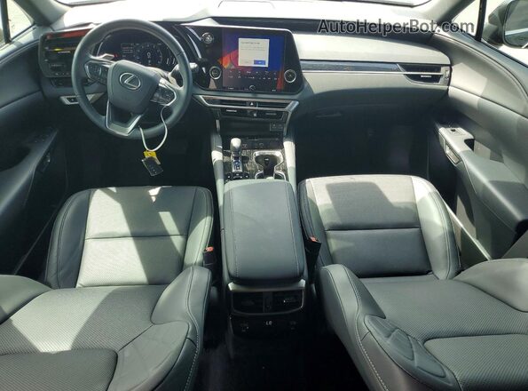 2T2BAMBA3RC035066 2024 LEXUS RX Black წინა პანელის ხედი