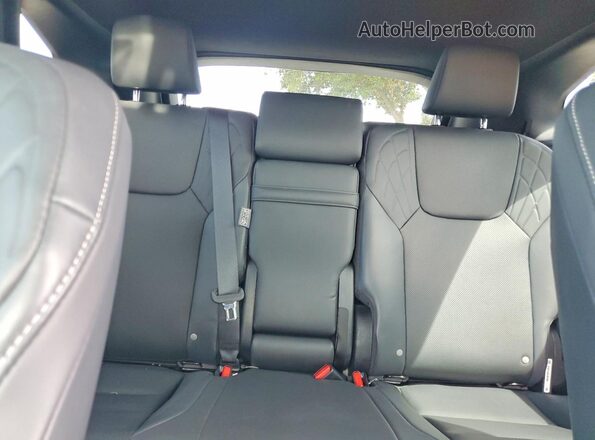 2T2BAMBA3RC035066 2024 LEXUS RX Black უკანა სავარძლების ხედი