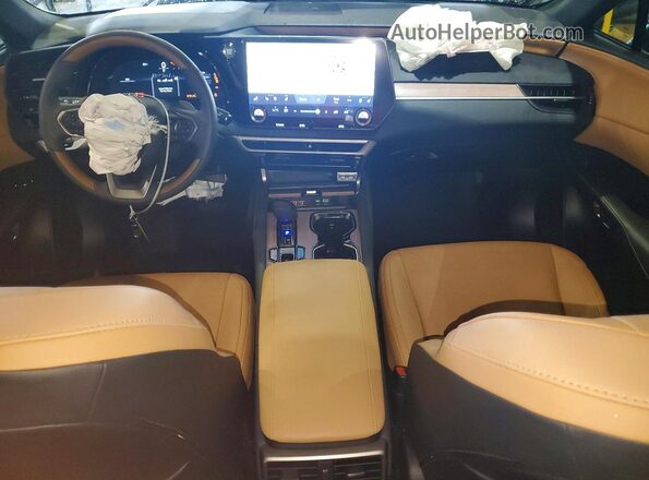 2T2BAMBA3SC064587 2025 LEXUS RX Зеленый Вид панели приборов