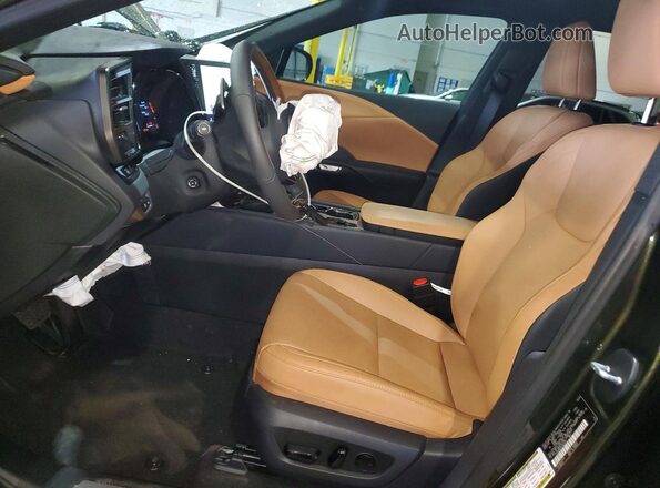 2T2BAMBA3SC064587 2025 LEXUS RX Зеленый Вид салона спереди