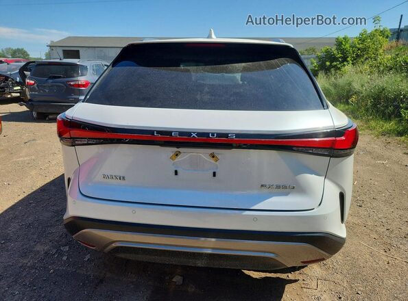 2T2BAMBA4PC010982 2023 LEXUS RX White Հետևի տեսք