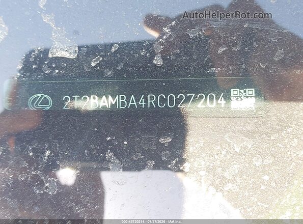 2T2BAMBA4RC027204 2024 LEXUS RX 350 Gray Widok komory silnika