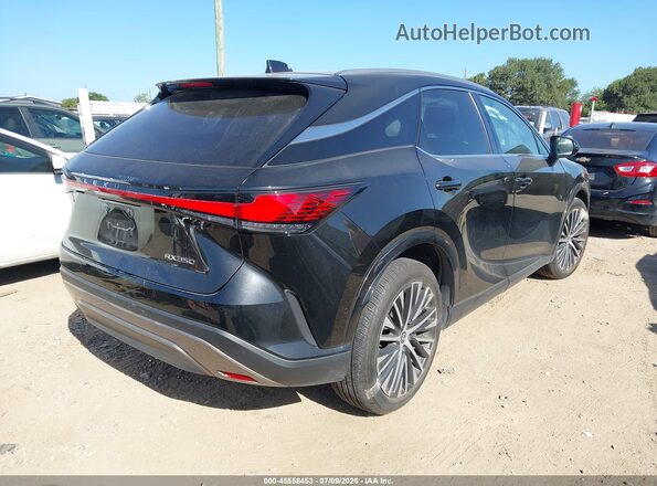 2T2BAMBA5RC032377 2024 LEXUS RX 350 Black Задня права чверть