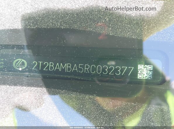 2T2BAMBA5RC032377 2024 LEXUS RX 350 Black Вид підкапотного простору