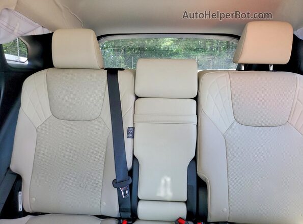 2T2BAMBA5RC042648 2024 LEXUS RX White Вид задніх сидінь