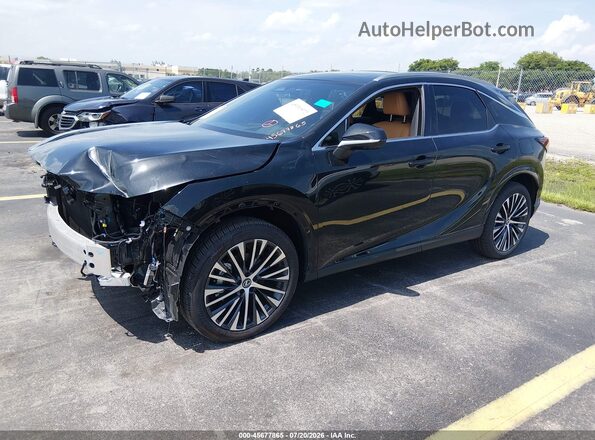 2T2BAMBA5TC075110 2026 LEXUS RX 350 Черный Передняя левая четверть
