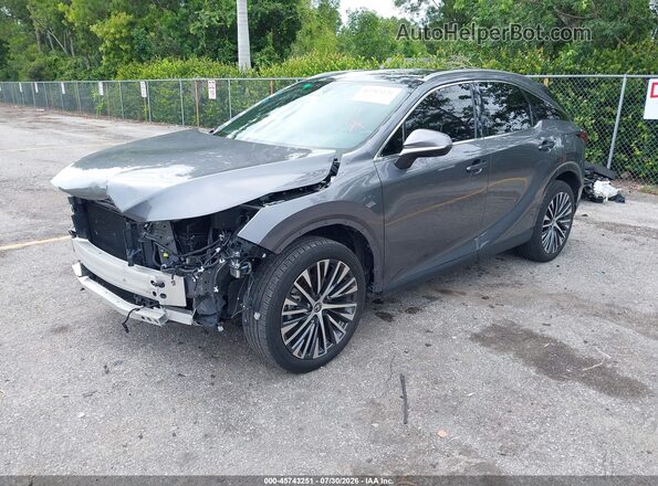 2T2BAMBA6PC012619 2023 LEXUS RX 350 Gray Առջևի ձախ երեք քառորդ տեսարան