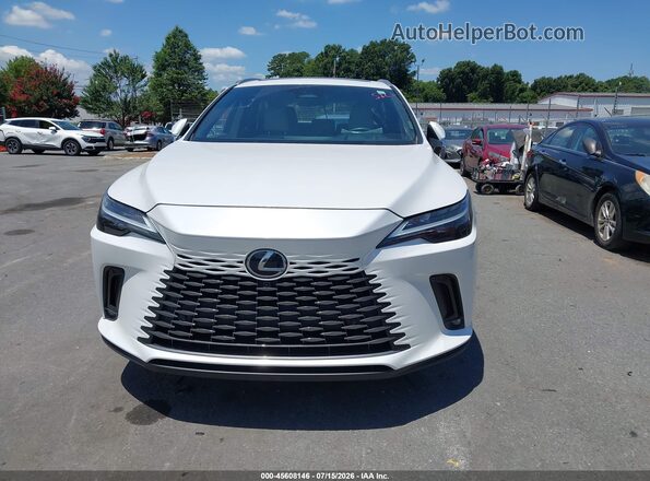 2T2BAMBA6RC022473 2024 LEXUS RX 350 White Widok wnętrza z tyłu