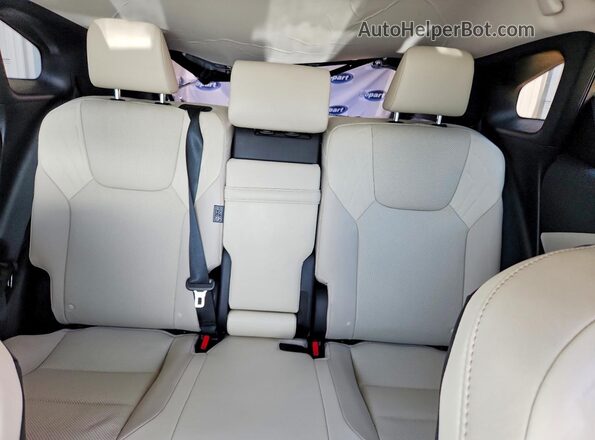 2T2BAMBA6RC048135 2024 LEXUS RX Silver უკანა სავარძლების ხედი