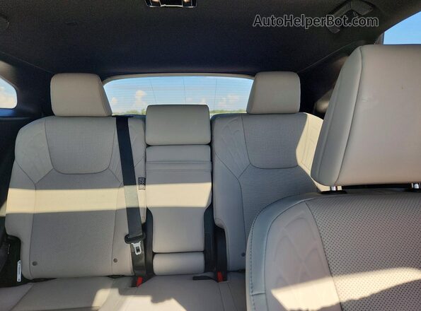 2T2BAMBA6TC076086 2026 LEXUS RX Burgundy Rear seats view
