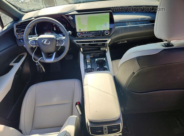 2T2BAMBA6TC076086 2026 LEXUS RX Burgundy Dashboard view
