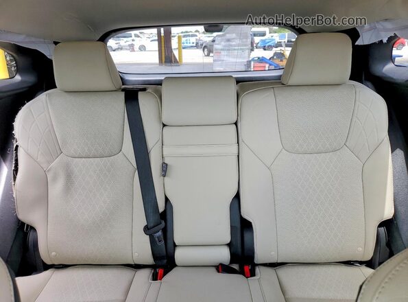 2T2BAMBA9RC051773 2024 LEXUS RX Blue Rear seats view