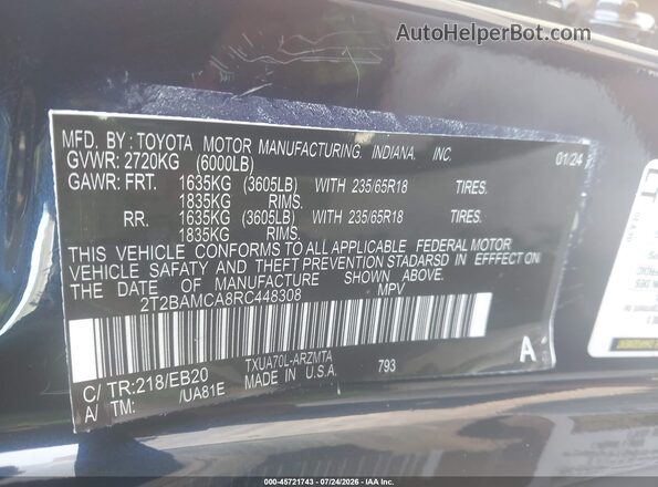 2T2BAMBAXPC017757 2023 LEXUS RX 350 Dark Blue Շարժիչի բաժամունքի տեսք