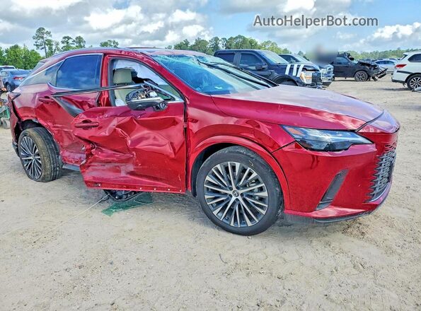 2T2BAMBAXSC067194 2025 LEXUS RX Красный Передняя правая четверть