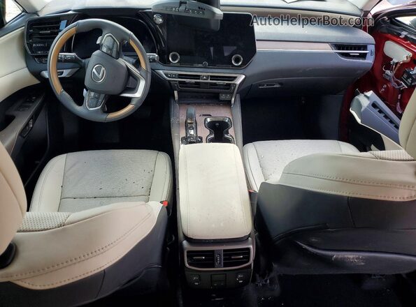 2T2BAMBAXSC067194 2025 LEXUS RX Красный Вид панели приборов