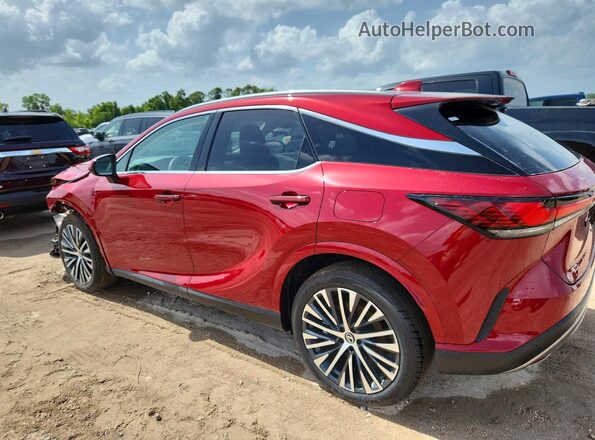 2T2BAMBAXTC072994 2026 LEXUS RX Бордовый Задняя левая четверть