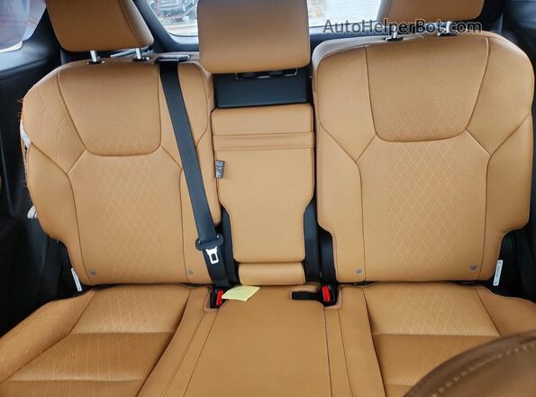 2T2BAMCA0PC015076 2023 LEXUS RX White Vista de los asientos traseros