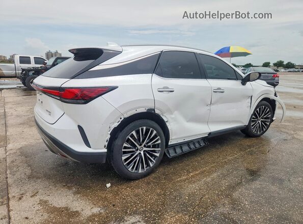 2T2BAMCA0PC015076 2023 LEXUS RX White Trasero derecho