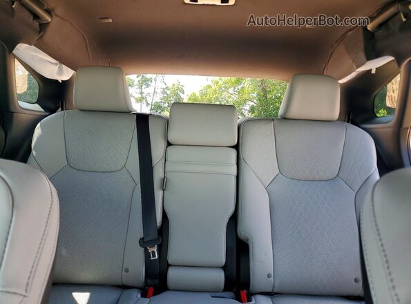 2T2BAMCA0PC038213 2023 LEXUS RX White Հետևի նստատեղերի տեսք