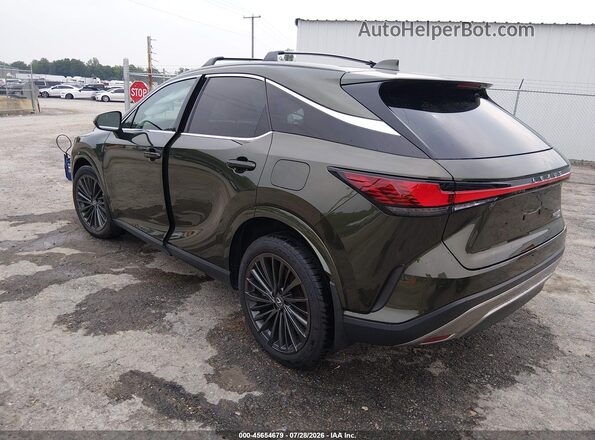 2T2BAMCA1SC097683 2025 LEXUS RX 350 Green Rear left