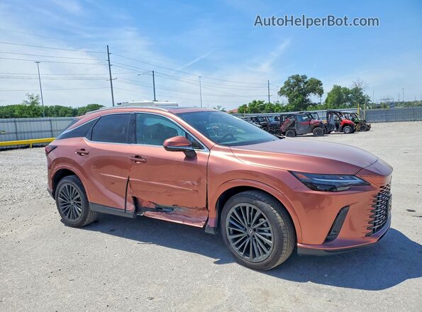 2T2BAMCA1SC119911 2025 LEXUS RX Orange Przód prawy