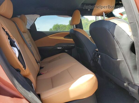 2T2BAMCA1SC119911 2025 LEXUS RX Orange Widok wnętrza z tyłu