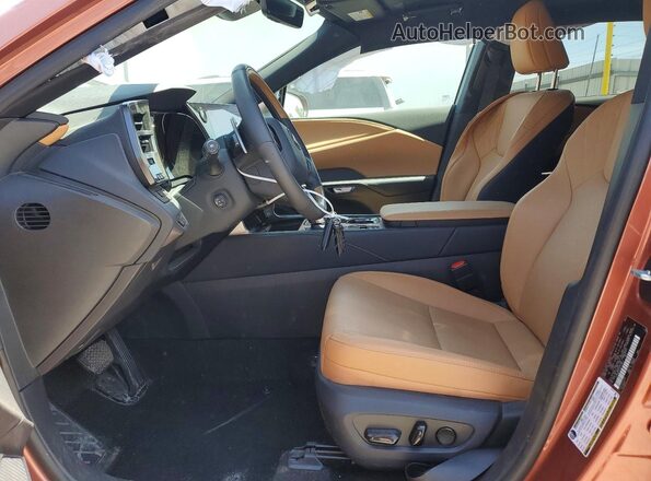 2T2BAMCA1SC119911 2025 LEXUS RX Orange Widok wnętrza z przodu