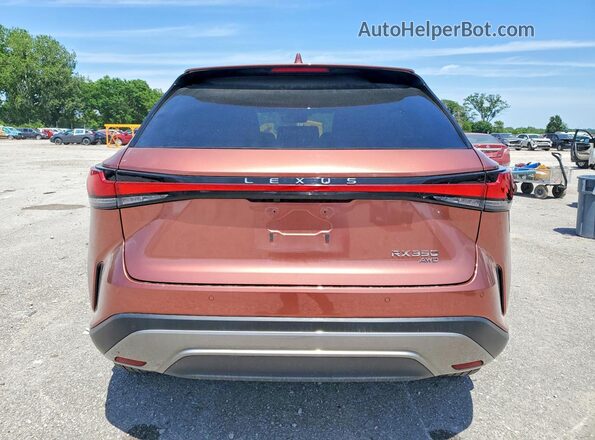 2T2BAMCA1SC119911 2025 LEXUS RX Orange Widok z tyłu