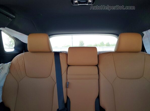 2T2BAMCA1SC119911 2025 LEXUS RX Orange Widok tylnych siedzeń