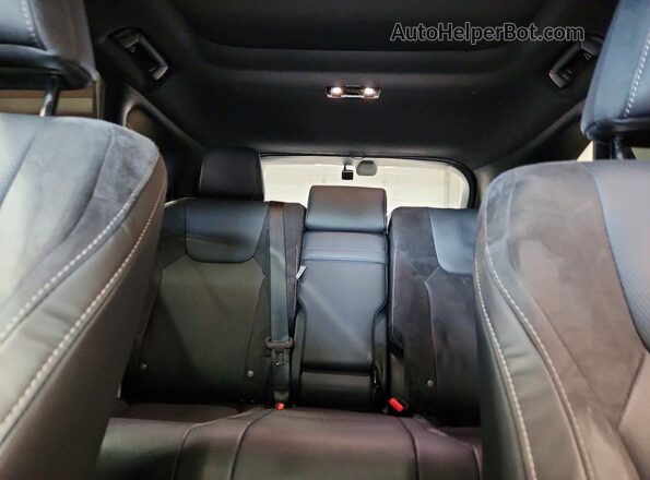 2T2BAMCA2PC034549 2023 LEXUS RX Черный Вид задних сидений
