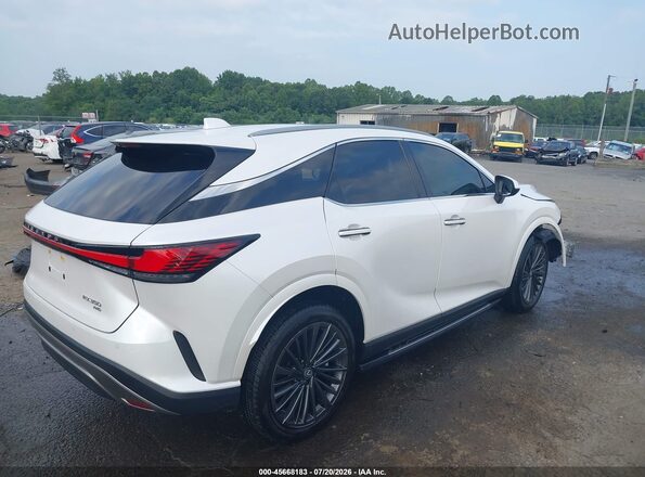 2T2BAMCA2RC086346 2024 LEXUS RX 350 White Rear right