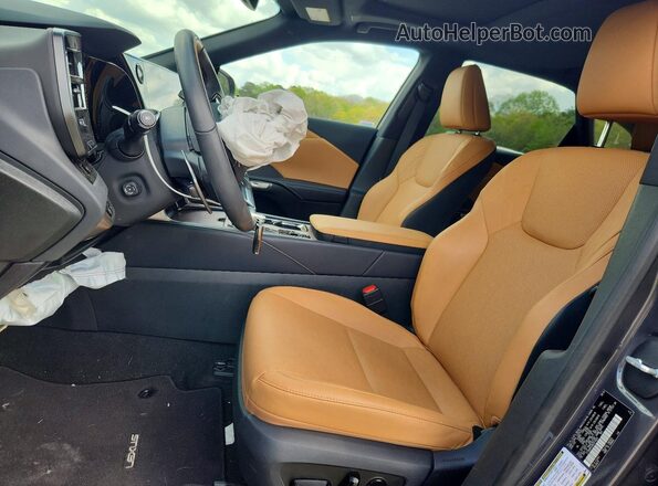 2T2BAMCA3RC074903 2024 LEXUS RX Gray Вид салону спереду