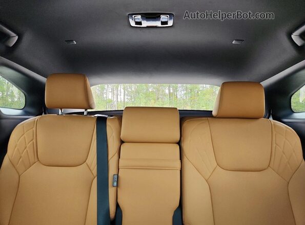 2T2BAMCA3RC074903 2024 LEXUS RX Gray Вид задніх сидінь