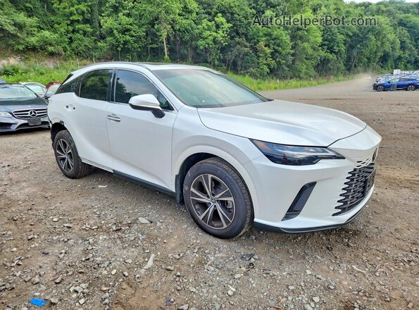 2T2BAMCA4PC025075 2023 LEXUS RX White Przód prawy
