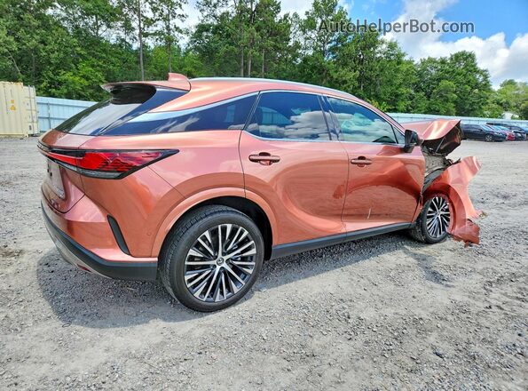 2T2BAMCA4RC061884 2024 LEXUS RX Оранжевый Задняя правая четверть