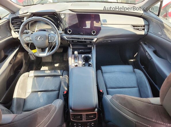 2T2BAMCA4RC069760 2024 LEXUS RX Red Dashboard view