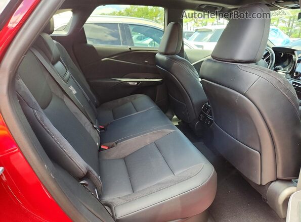 2T2BAMCA4RC069760 2024 LEXUS RX Red Rear interior view