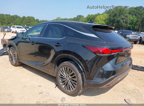 2T2BAMCA4SC107686 2025 LEXUS RX 350 Black Trasero izquierdo