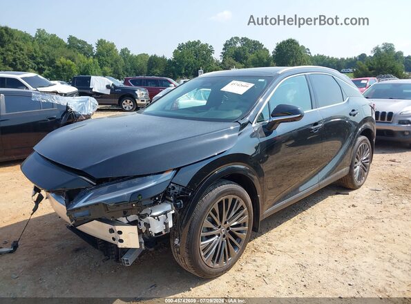 2T2BAMCA4SC107686 2025 LEXUS RX 350 Black Vista tres cuartos delantera izquierda
