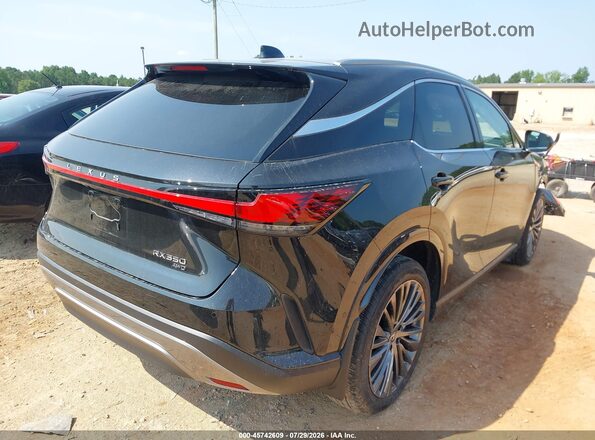 2T2BAMCA4SC107686 2025 LEXUS RX 350 Black Trasero derecho
