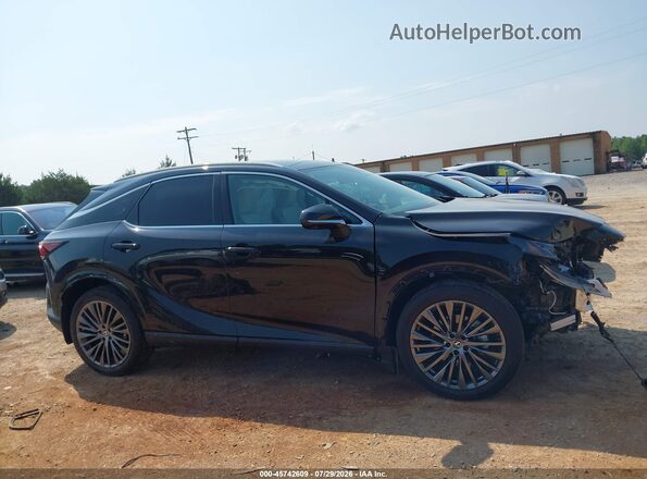 2T2BAMCA4SC107686 2025 LEXUS RX 350 Black Vista interior trasera